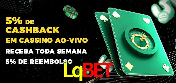 Promoções do cassino ao Vivo Lqbet